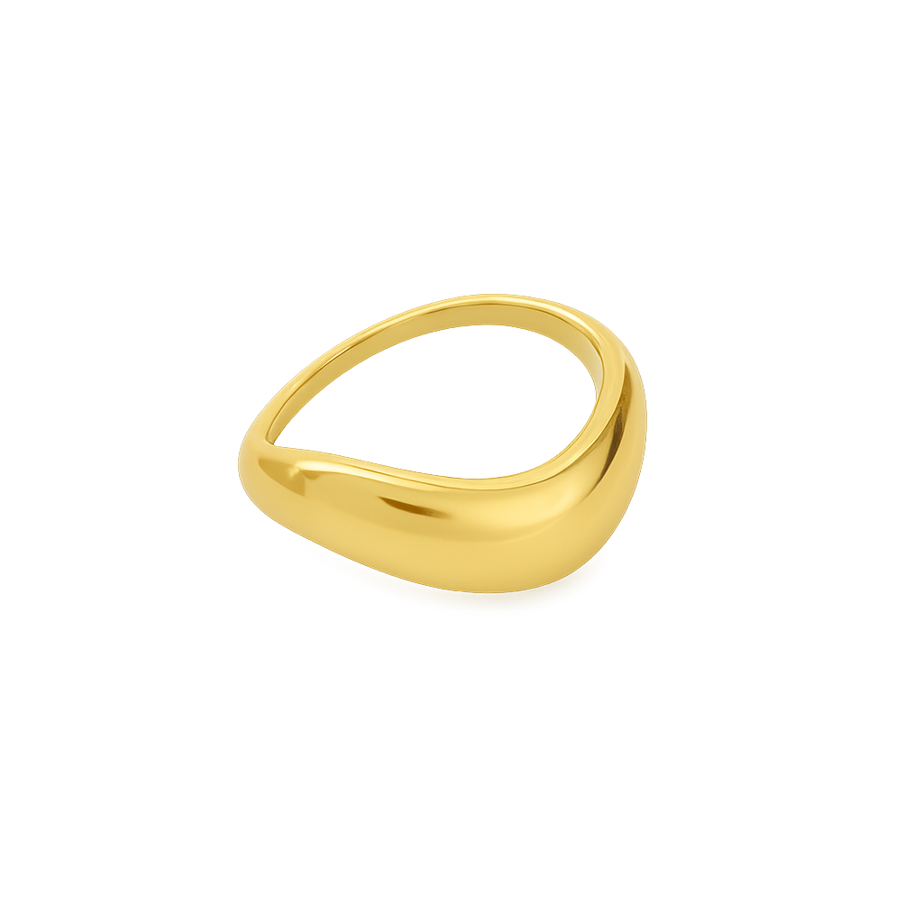 SCULPT RING - GOLD