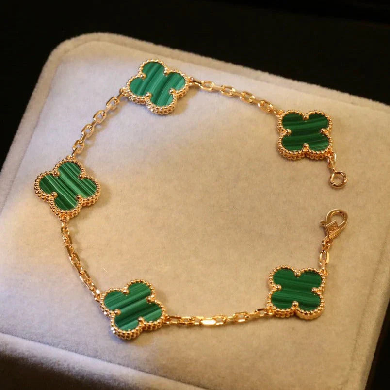 GREEN CLOVER BRACELET