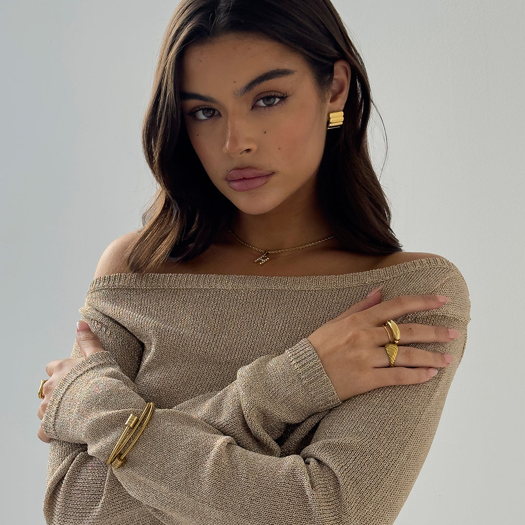 WIRE BRACELET GOLD