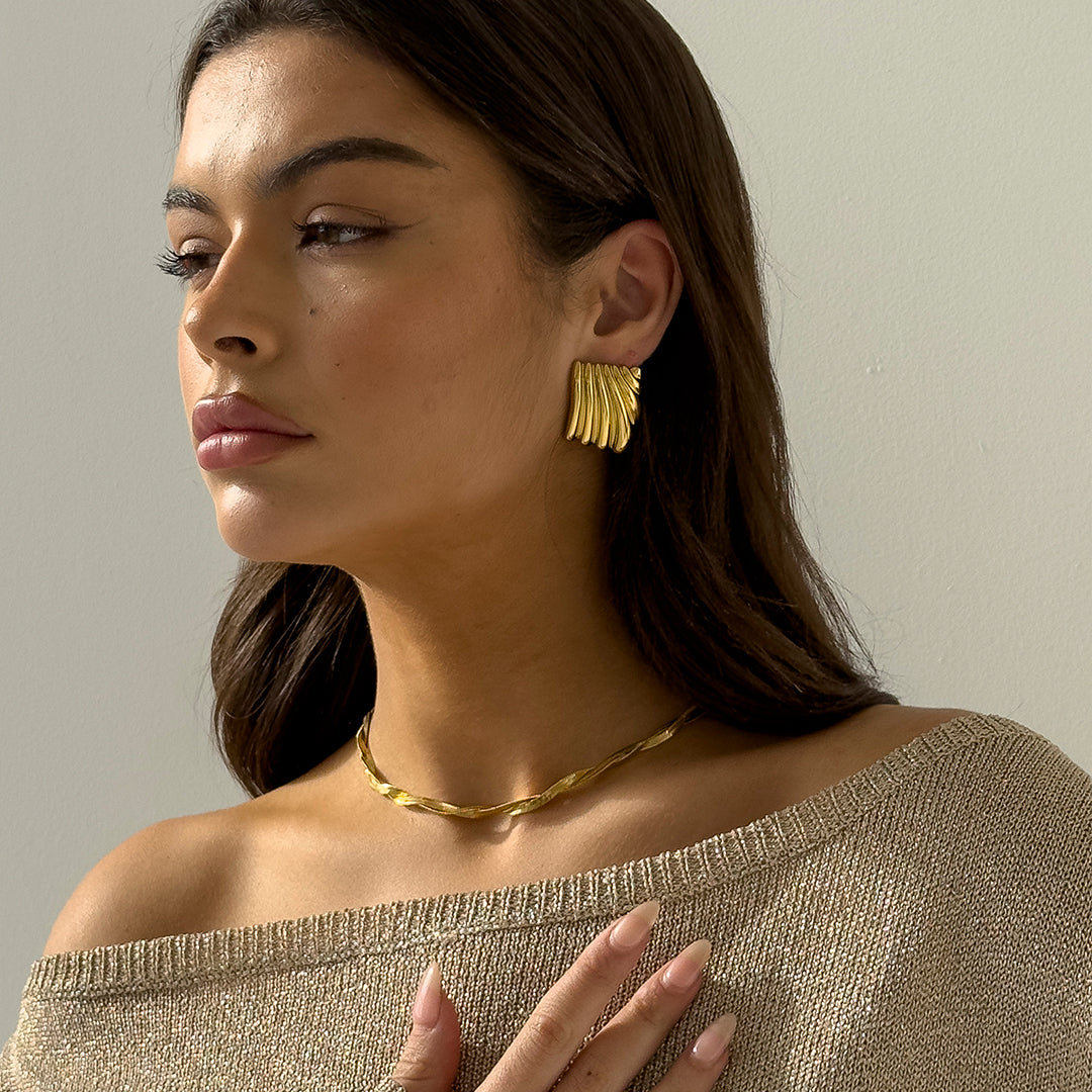 TWIST NECKLACE GOLD