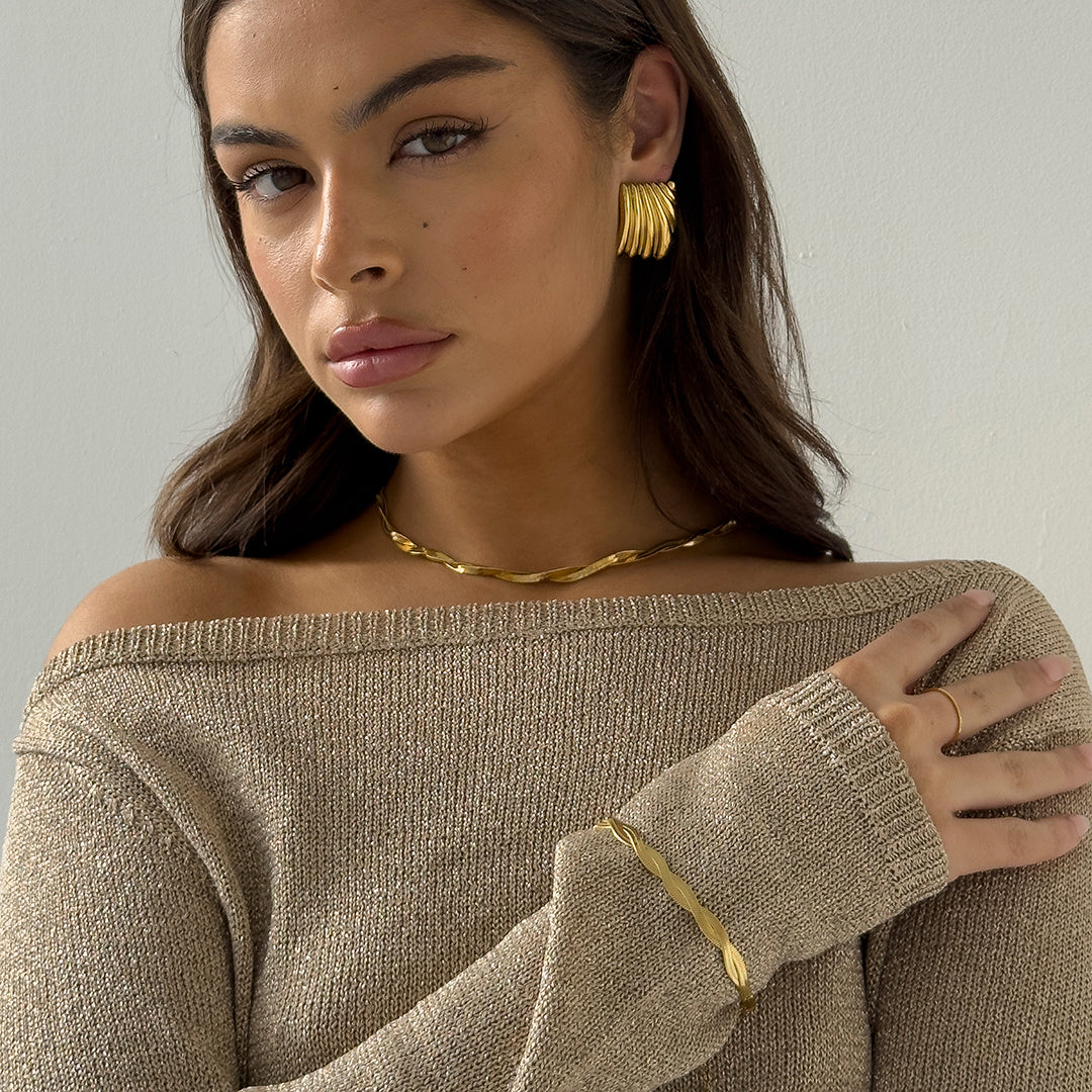 TWIST BRACELET GOLD