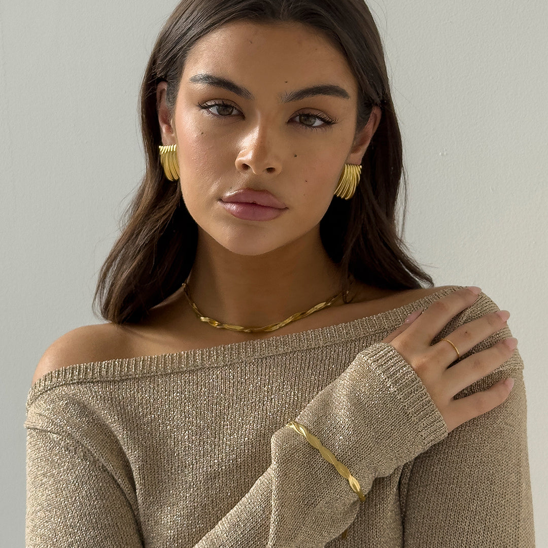 TWIST BRACELET GOLD