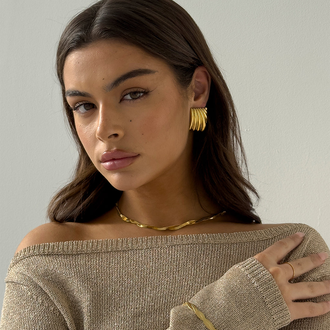 TWIST NECKLACE GOLD