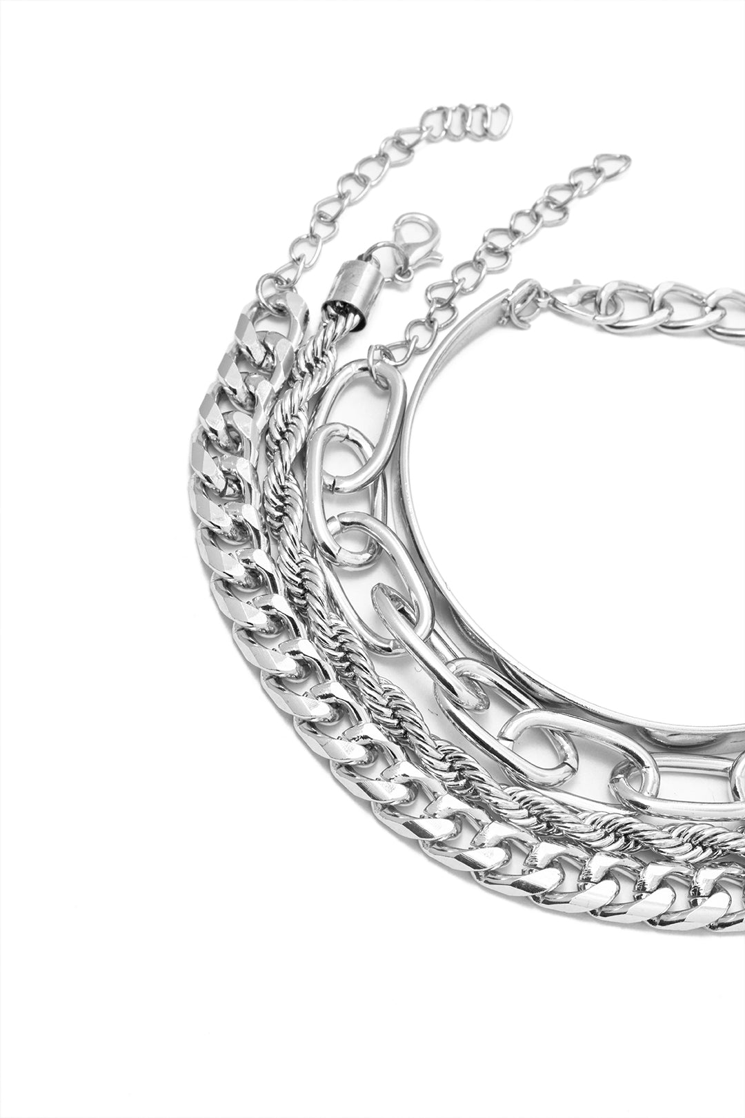 CUBAN NECKLACE SET – 4 DESIGNS