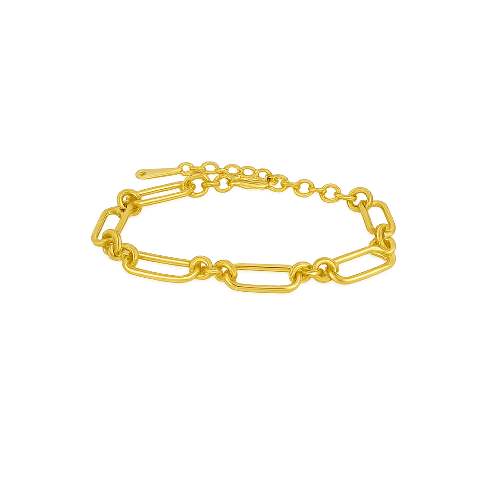 PAPERCLIP BRACELET - GOLD