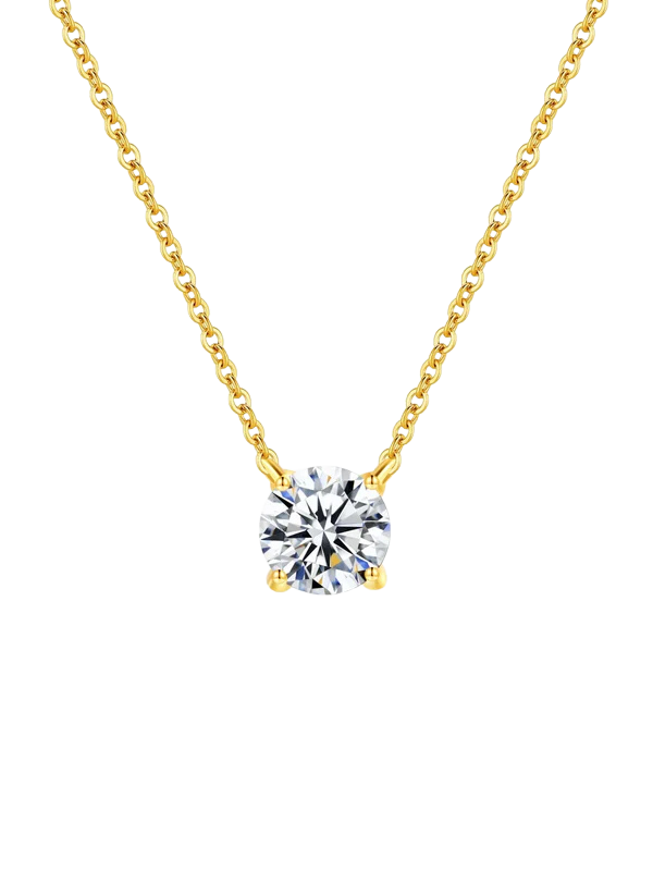 Aralyn Round Zirconia Pendant Necklace