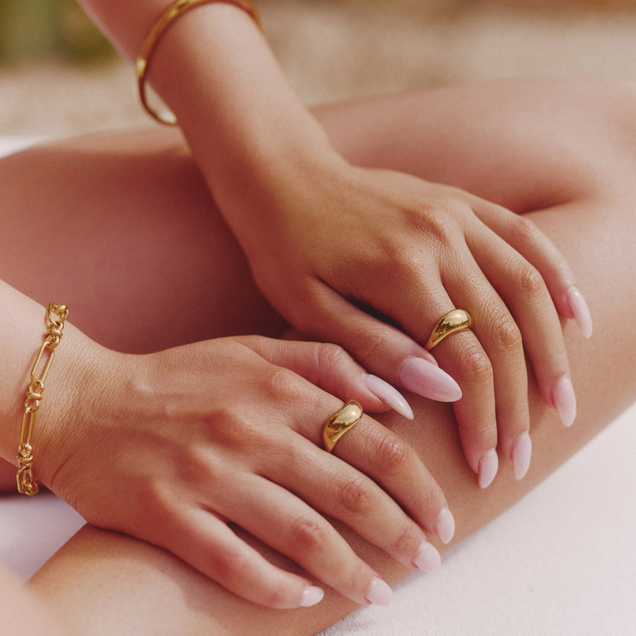 SCULPT RING - GOLD