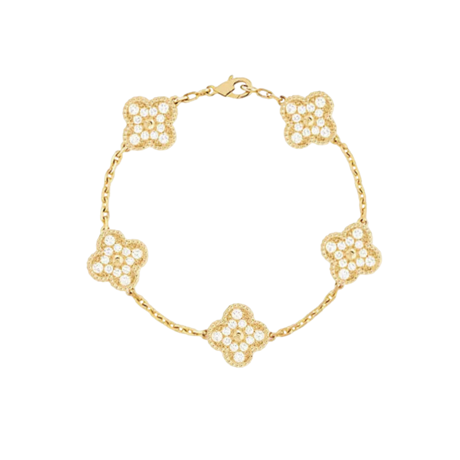 DELUXE CLOVER BRACELET – GOLD