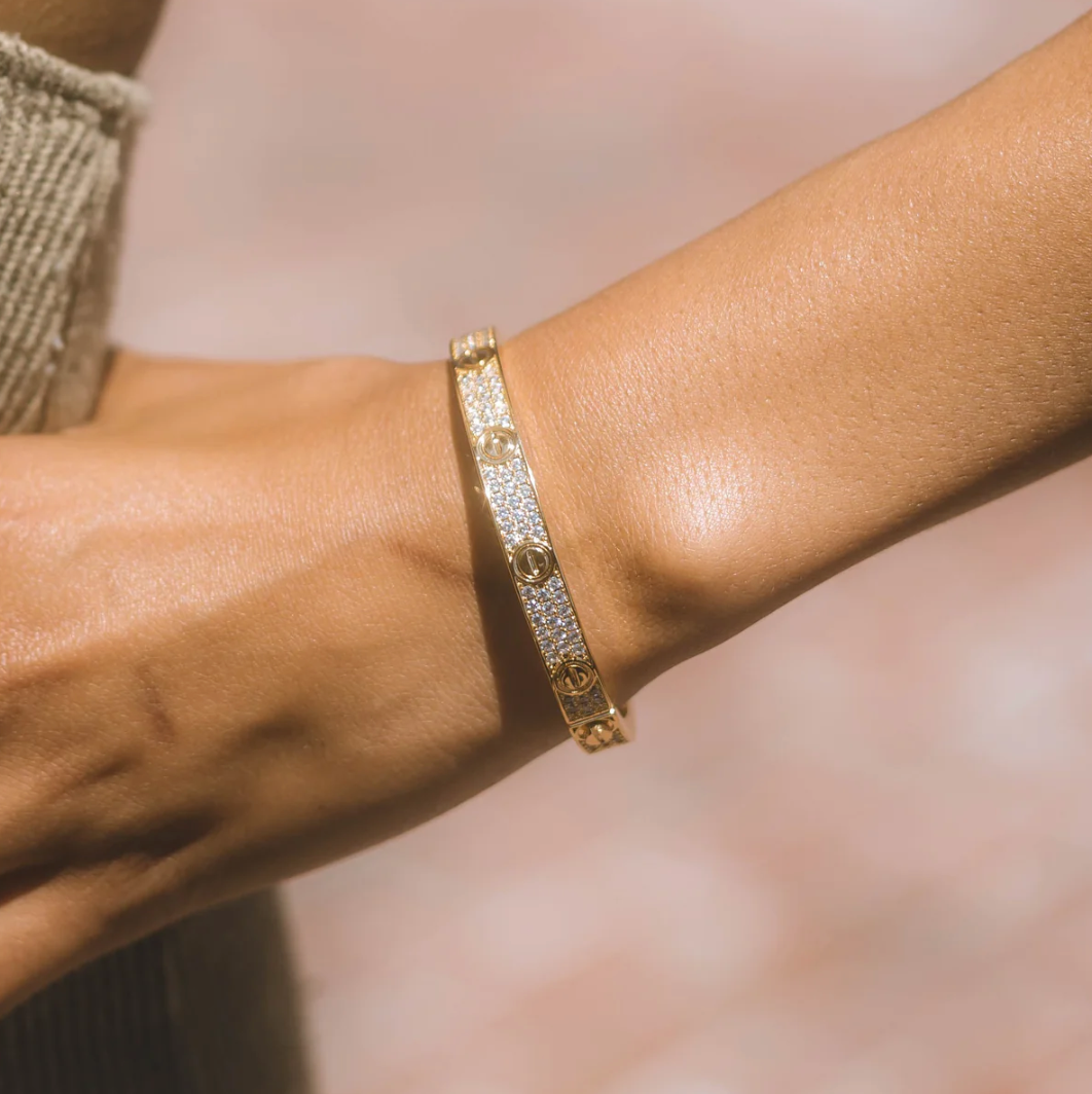 DELUXE ETERNITY BRACELET – GOLD
