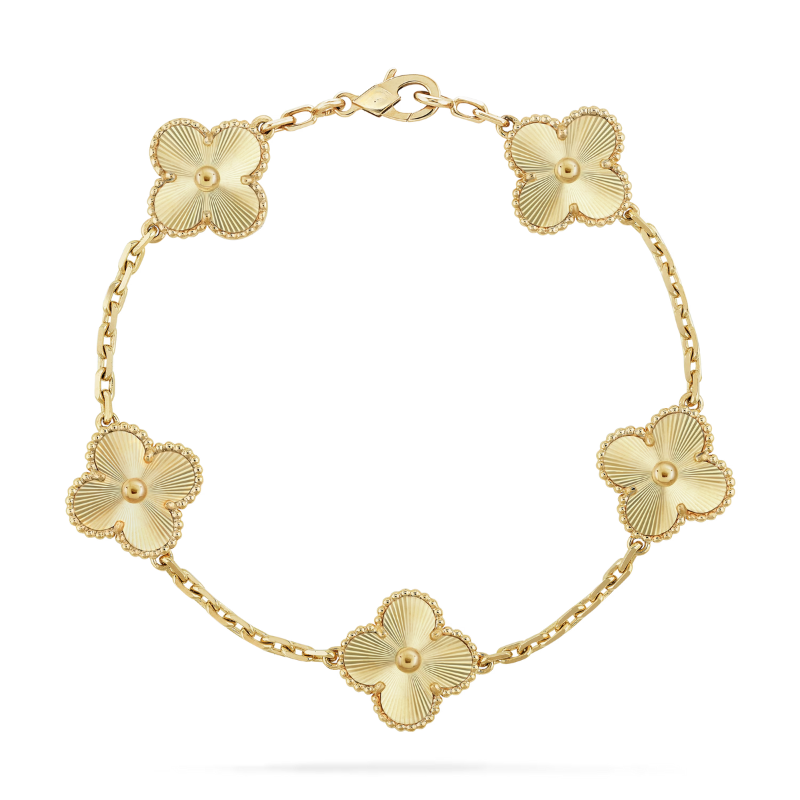 GOLD CLOVER BRACELET