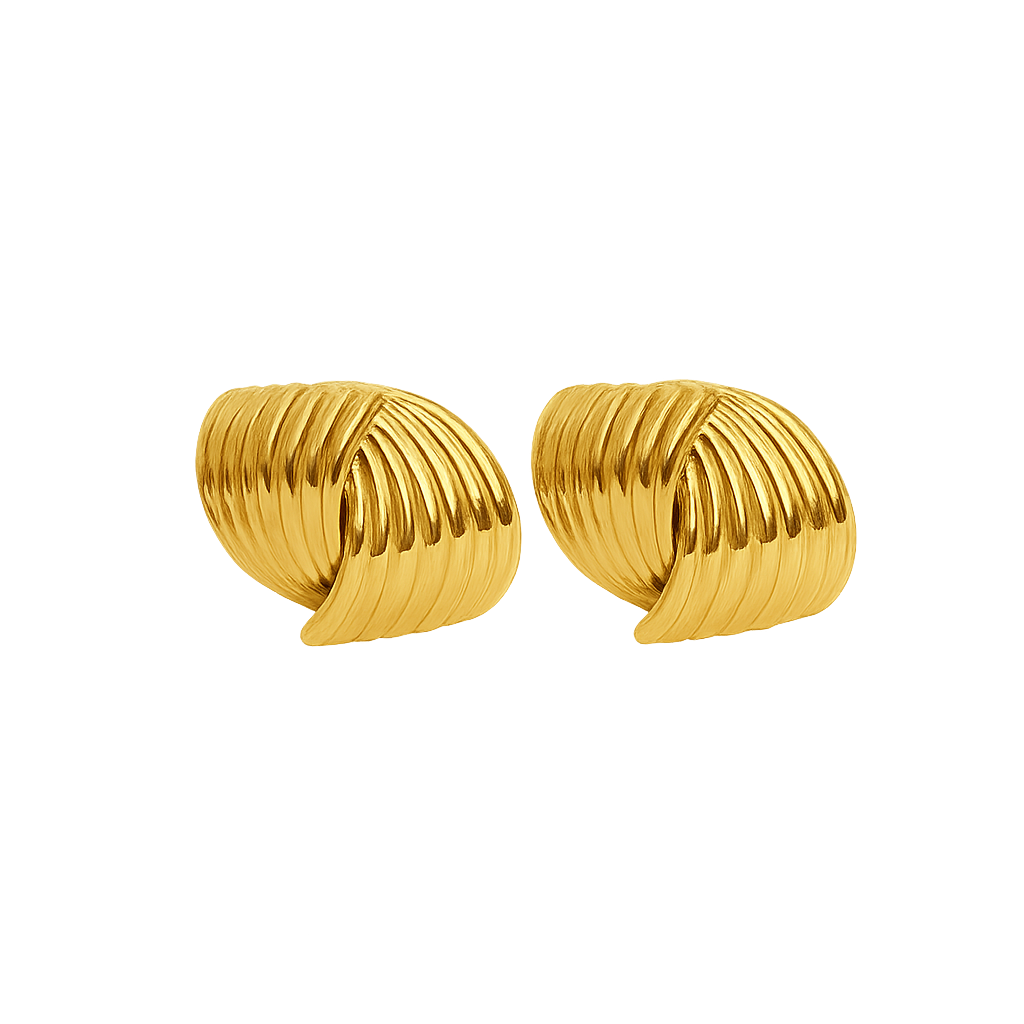 TWIST EARRINGS - GOLD