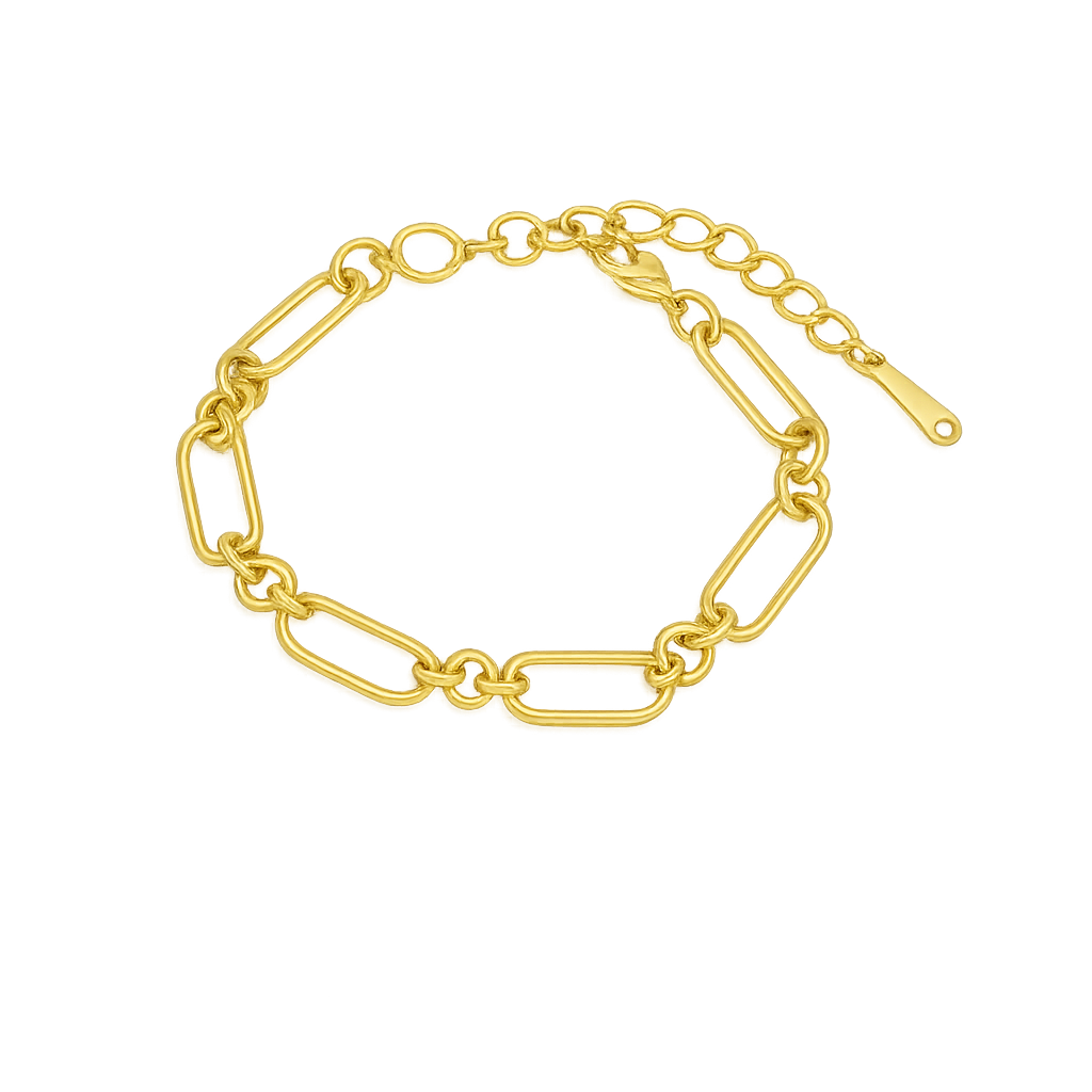 PAPERCLIP BRACELET - GOLD