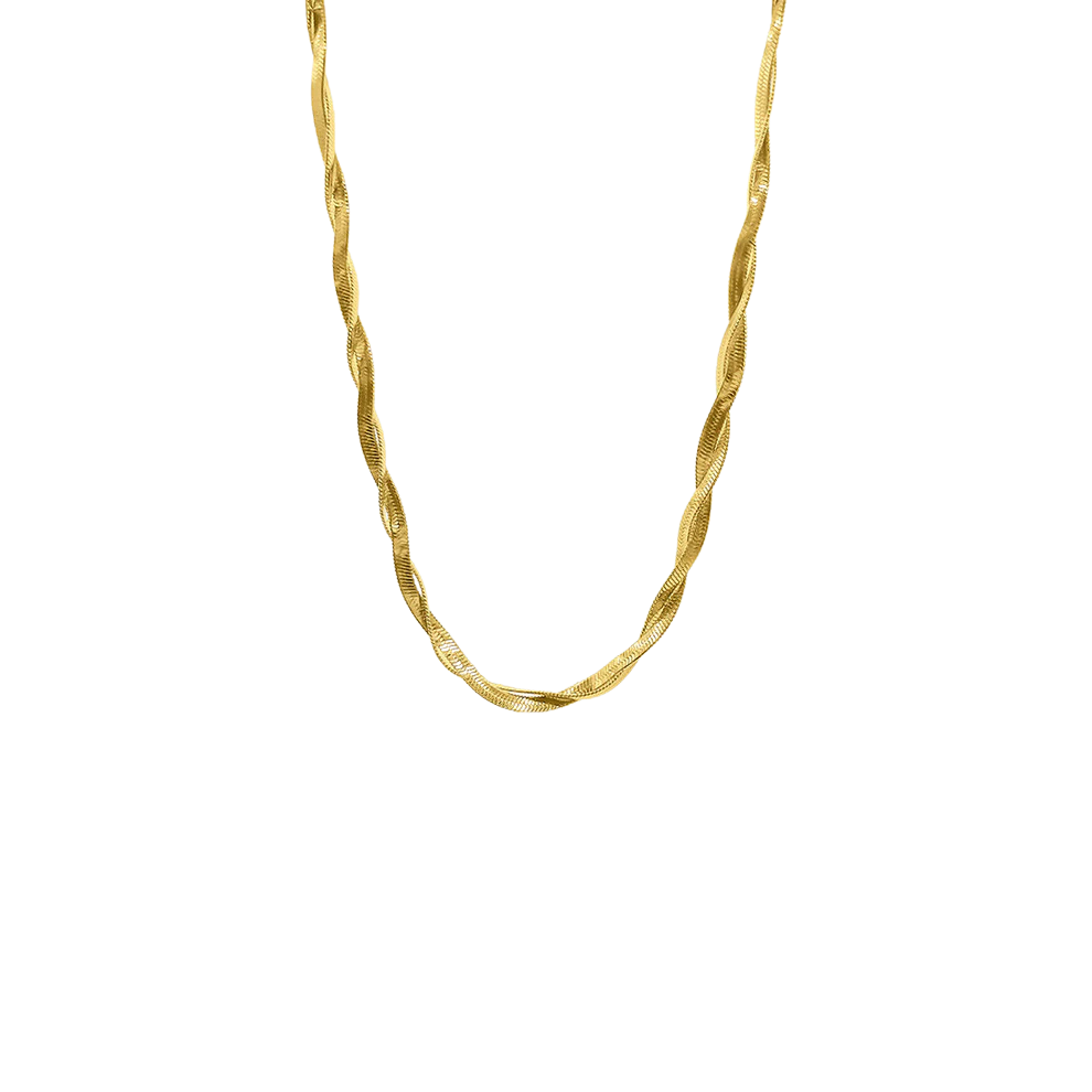 TWIST NECKLACE GOLD