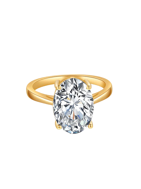 Avianna Oval Zirconia Band Ring