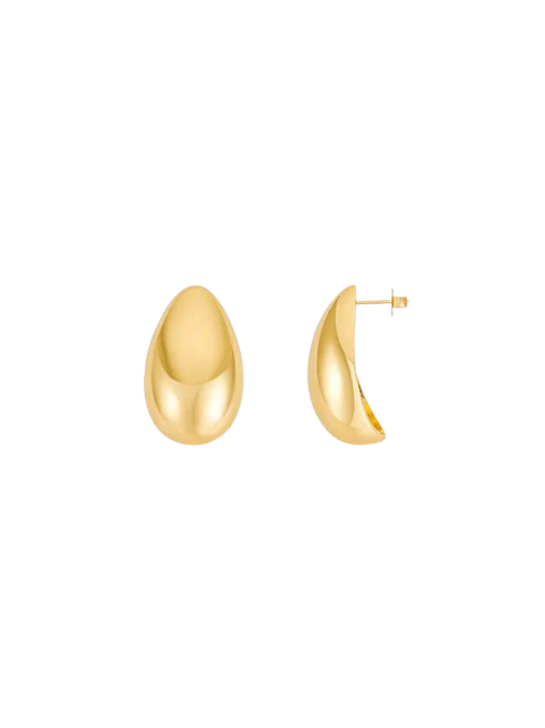 Quinn Polished Teardrop Earrings