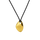 CORD PENDANT NECKLACE - GOLD
