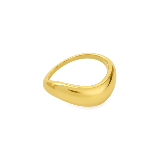 SCULPT RING - GOLD