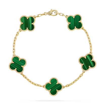GREEN CLOVER BRACELET