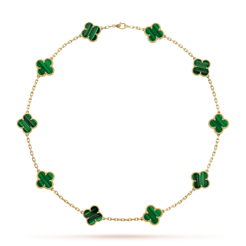 CLOVER NECKLACE 10 DESIGNS | GREEN