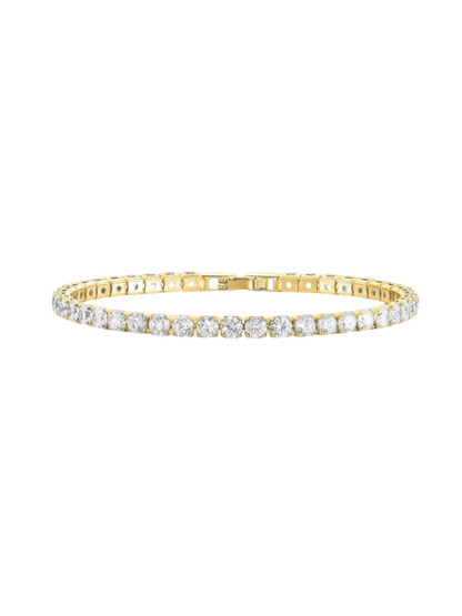 Round Cut Zirconia Tennis Bracelet