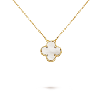 WHITE CLOVER NECKLACE