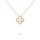 WHITE CLOVER NECKLACE