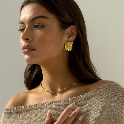 TWIST NECKLACE GOLD