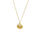 18K GOLD SHELL NECKLACE