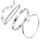 STACKED ELEGANCE BRACELET BUNDLE – SILVER