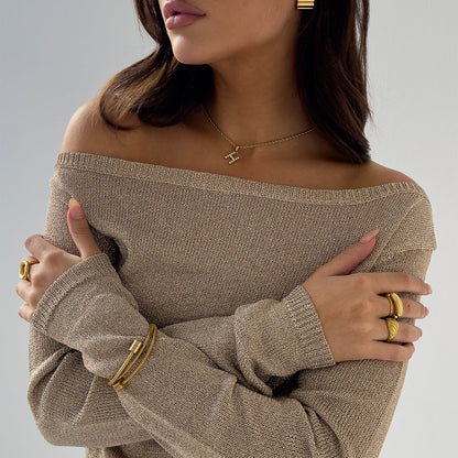 WIRE BRACELET GOLD