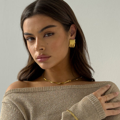 TWIST NECKLACE GOLD
