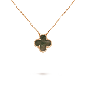 BROWN CLOVER NECKLACE