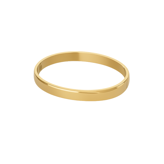 LARGE STACKING BANGLE - GOLD