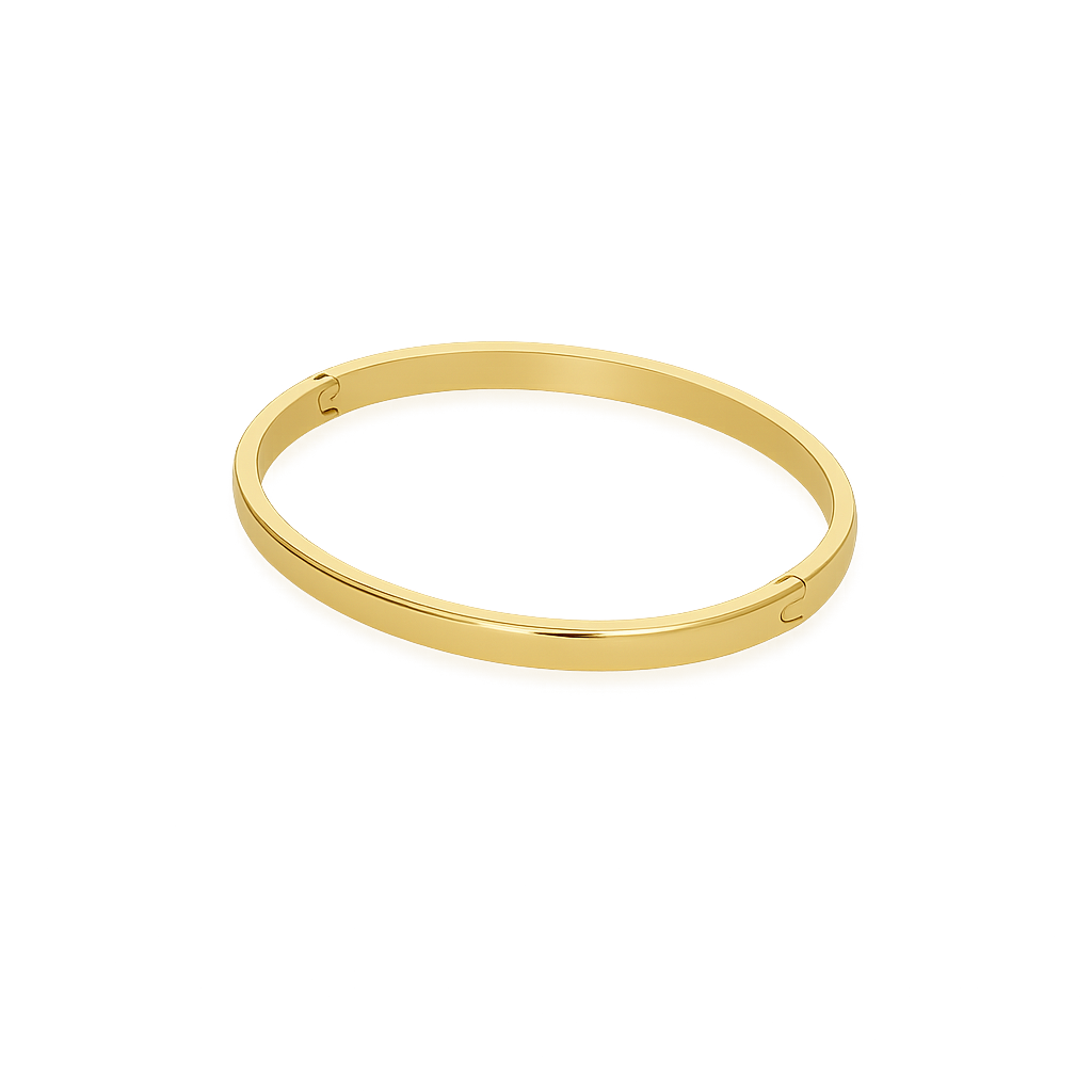 SMALL STACKING BANGLE - GOLD