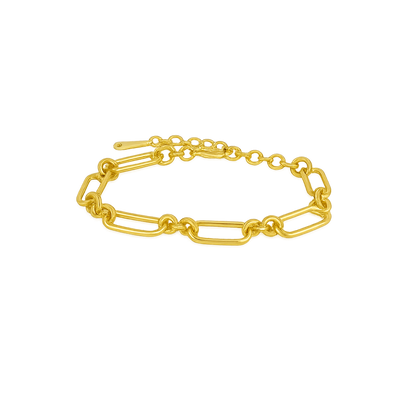 PAPERCLIP BRACELET - GOLD