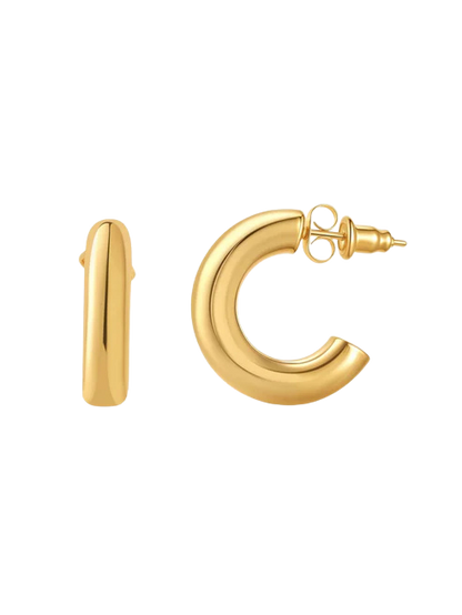 Marivelle Classic Hoop Earrings