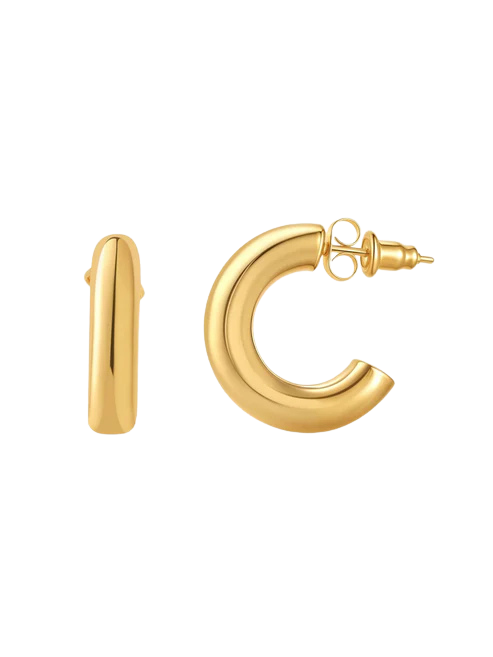 Marivelle Classic Hoop Earrings