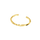 WAVE CUFF BANGLE GOLD