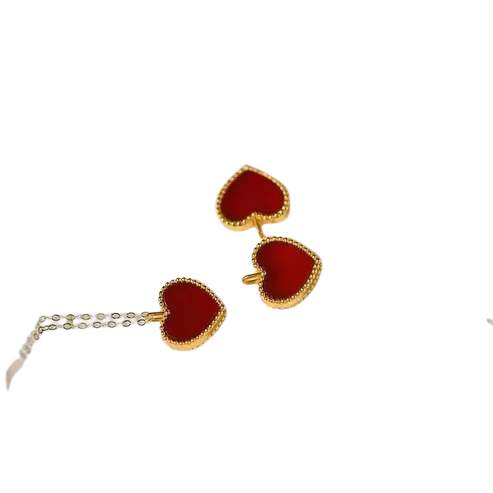 RED HEART NECKLACE