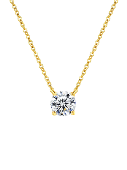 Aralyn Round Zirconia Pendant Necklace