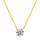 Aralyn Round Zirconia Pendant Necklace