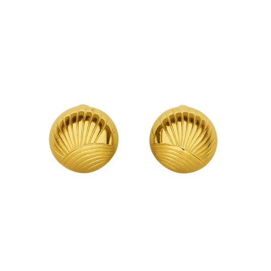 CIRCLE EARRINGS GOLD