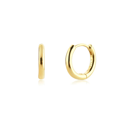 18K GOLD HUGGIES EARRING