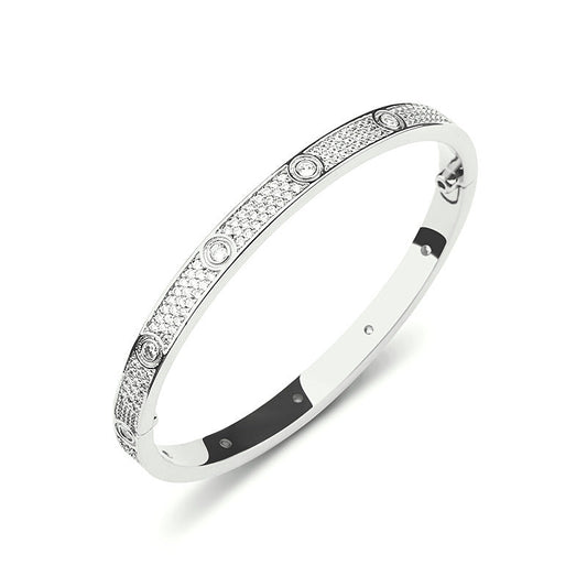 DELUXE ETERNITY BRACELET – SILVER