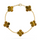BROWN CLOVER BRACELET
