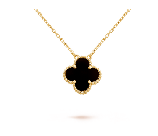 BLACK CLOVER NECKLACE