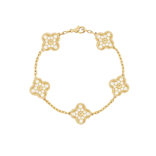 DELUXE CLOVER BRACELET – GOLD