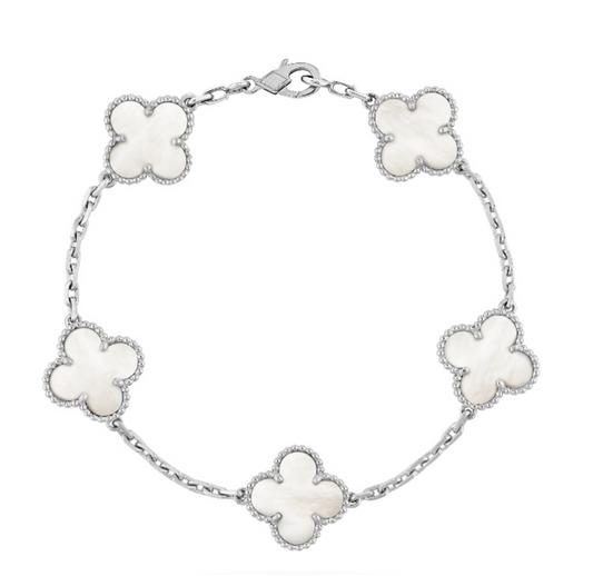 WHITE CLOVER BRACELET