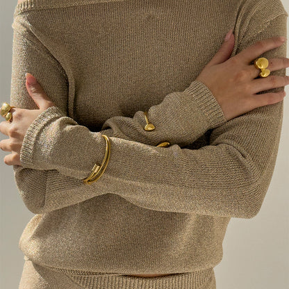 WIRE BRACELET GOLD