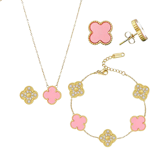 LIONA CLOVER SET PINK